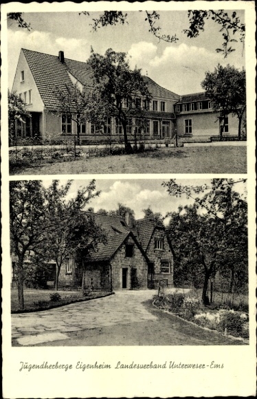 Ak Oesede Georgsmarienhütte in Niedersachsen, Jugendherberge Kloster Oesede