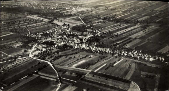 Foto Leiselheim Worms am Rhein, Fliegeraufnahme
