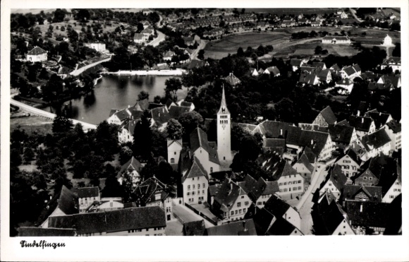 Ak Sindelfingen in Württemberg, luchtfoto