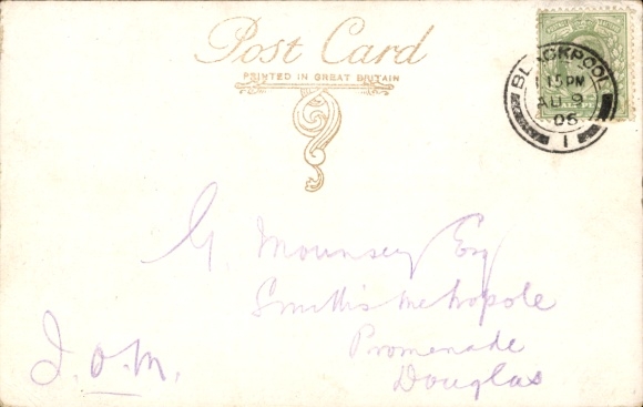 Postcard Camel, Desert, Devil, Trident