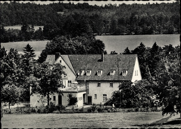 KP Amshausen Steinhagen w Westfalii, szkoła związkowa górnictwa IG, Otto Hue Heim