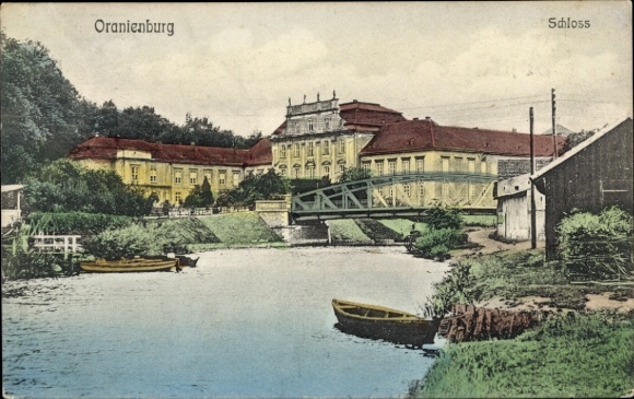 Postcard Oranienburg in Brandenburg, Castle