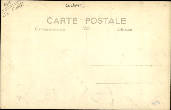 Photo Postcard Cocherel Eure, tomb of Aristide Briand