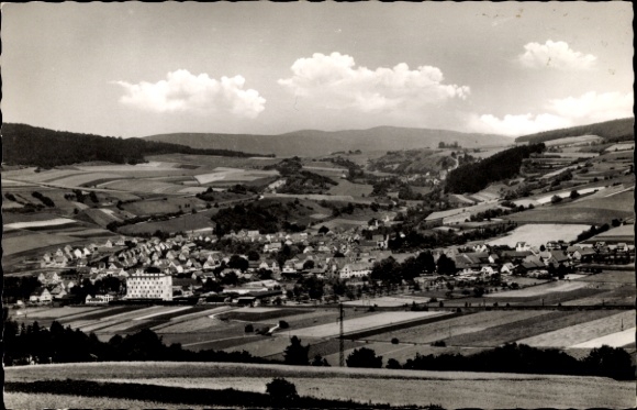 Postcard Altmorschen Morschen in Hesse, panorama