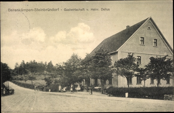 Postcard Berenkampen Steinbründorf Valdorf Vlotho on the Weser, inn