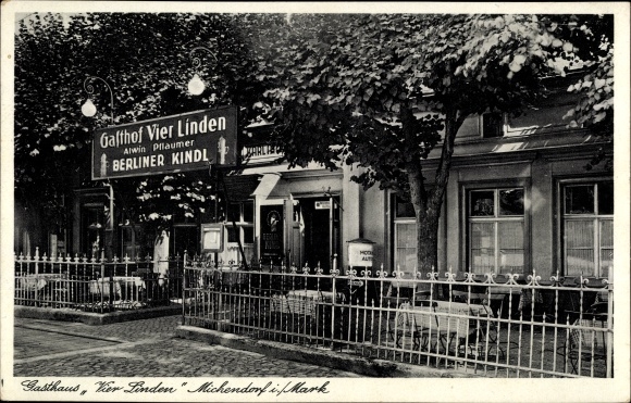 PC Michendorf in the Mark, inn four lime trees