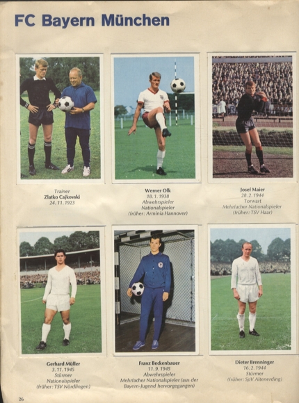 Football 1967/68 football pictures, Bergmann, 359 collection pictures, 1968