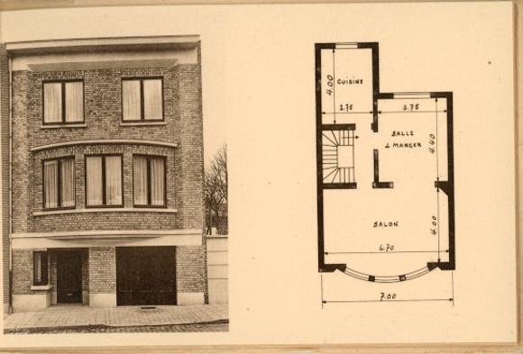 5 AK im Umschlag, L`architecte Jules Petit-BOIS