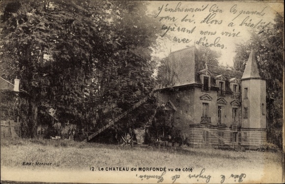 Ak Villeparisis Seine et Marne, Le Chateau de Morfonde