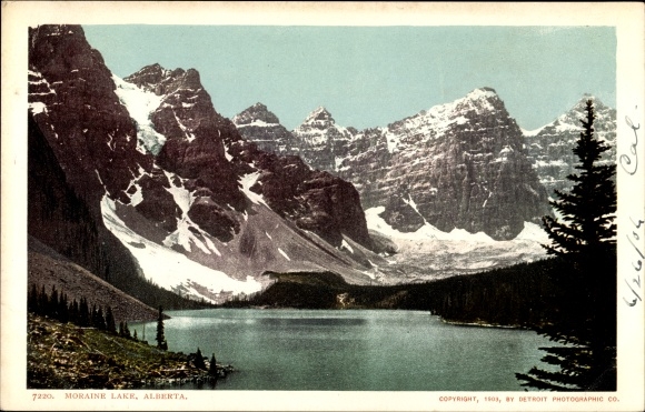 KP Alberta Kanada, Jezioro Moraine