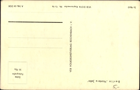Postcard Berlin Mitte, Bärenzwinger at the Märkisches Museum, Bären Nante and Jette