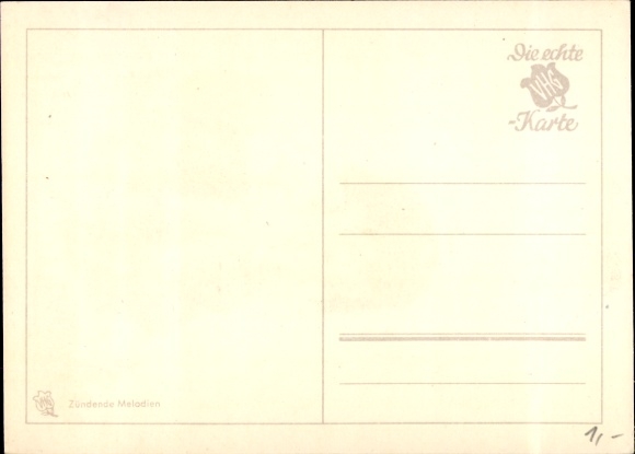Artist Postcard Gund, Sad Girl, Rainy Weather