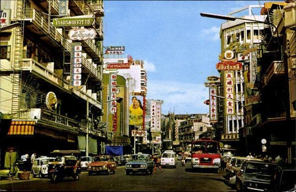 10 alte Ak Thailand, diverse Ansichten