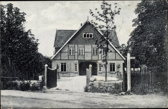 Postcard Hoisdorf in Schleswig Holstein, holiday home of the Pedagogical Association