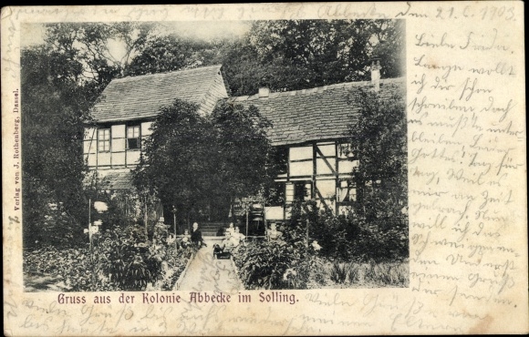 KP Abbecke Dassel am Solling, kolonia Abbecke, budynek mieszkalny