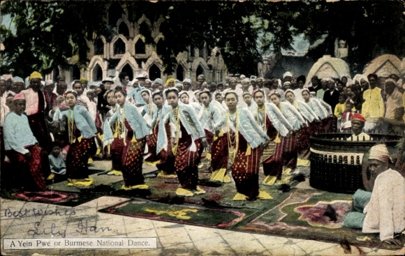 Ak Burma Myanmar, Yein Pwe, Nationaltanz