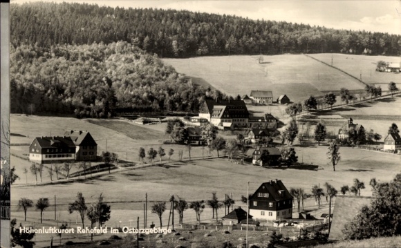 Postcard Rehefeld Zaunhaus Altenberg in the Ore Mountains, landscape