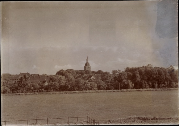 Photo Loitz in Vorpommern, panorama, church