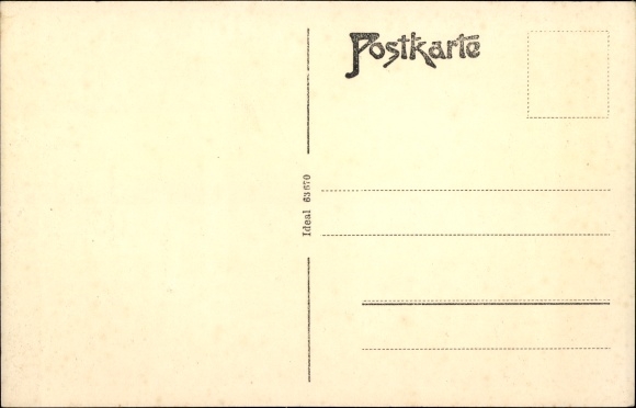 Postcard Glinde in Schleswig Holstein, Glinder Berg, summer garden