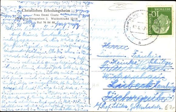 PC Hamburg Neugraben Fischbek, Christian convalescent home, Waldschlucht 12