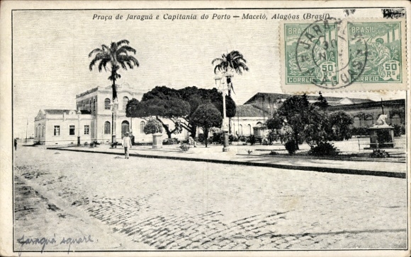 Ak Alagoas Brasilien, Straßenansicht
