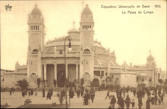 PC Gent Gent East Flanders, World Exhibition 1913, Congo Palace