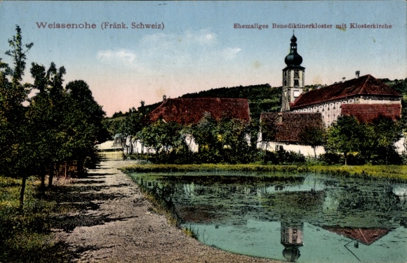 KP Weissenohe Weißenohe w Górnej Frankonii, dawny klasztor benedyktyński, kościół klasztorny