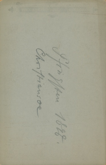 Cabinet photo Christiansø Denmark, View of the town from the sea, 1896