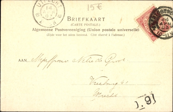 Postcard &#39;s Hertogenbosch North Brabant Netherlands, station, train station