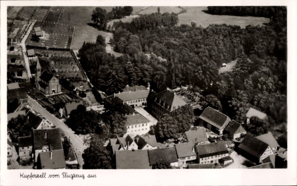 Ak Kupferzell in Württemberg, Fliegeraufnahme