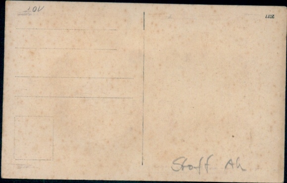 Stoff Postcard Leoben Styria, Man, portrait