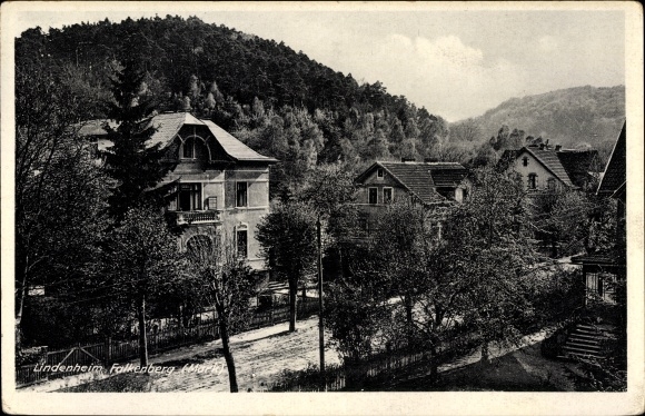 Ak Falkenberg in der Mark, Blick zum Lindenheim