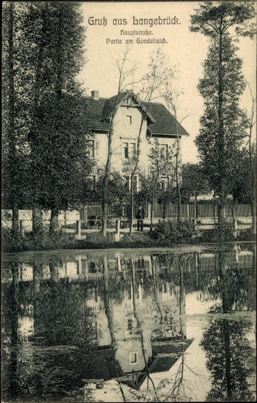 PC Dresden Langebrück, lot at the gondola pond, main street