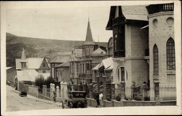 Photo Postcard Great Britain ?, street area, locality