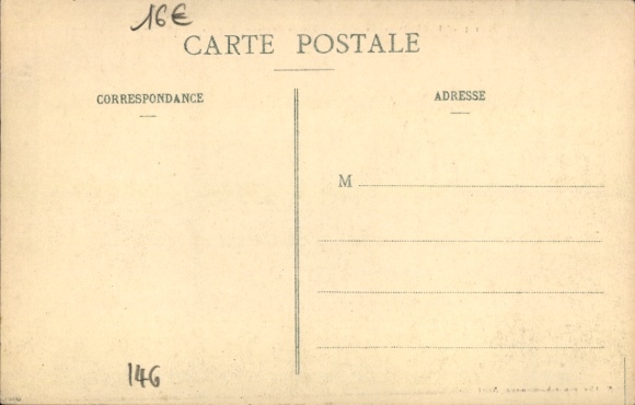 Postcard Niort Deux Sèvres, Avenue de Fontenoy, Eglise Sainte Etienne