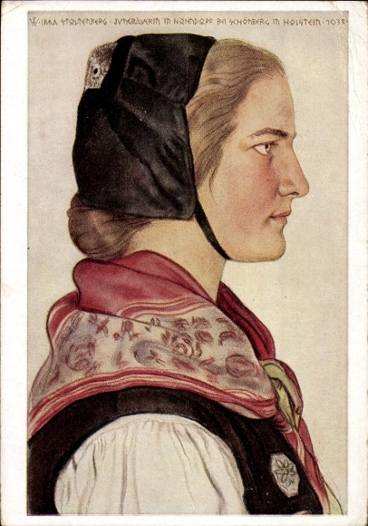 Artysta KP Willrich, Wolfgang, szlachta niemiecka, córka rolnika z Holsztynu, VDA P 14 nr 6
