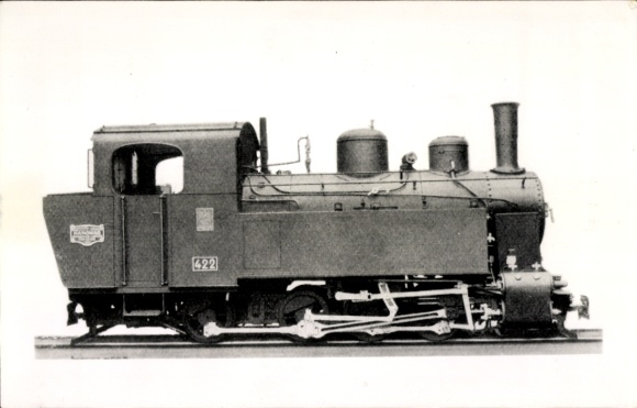 Photo Postcard Bellingrodt, Carl, locomotive 99 1560, steam locomotive