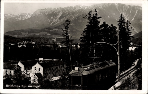 KP Reichenau an der Rax w Dolnej Austrii, Höllentalbahn, elektryczna kolejka wąskotorowa, Raxalpe
