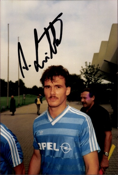 Autogrammkarte Andreas Lübke, VfL Bochum, Autogramm