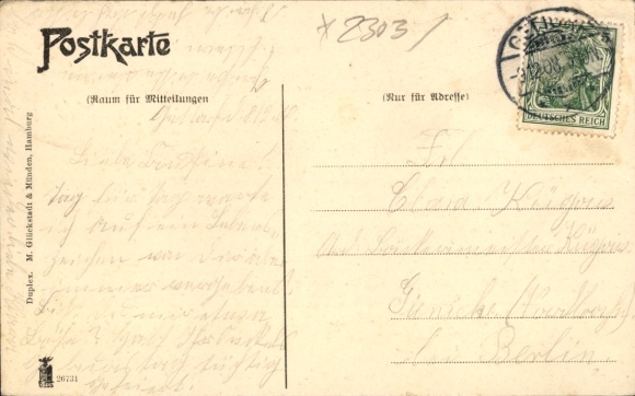 Postcard Gettorf in Schleswig-Holstein, Herrenstraße