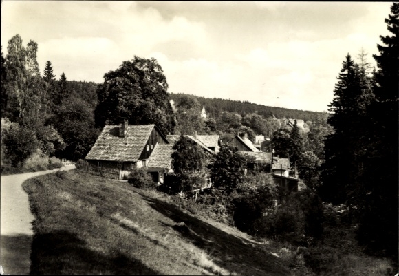 Postcard Schierke Wernigerode in the Harz, Marienweg