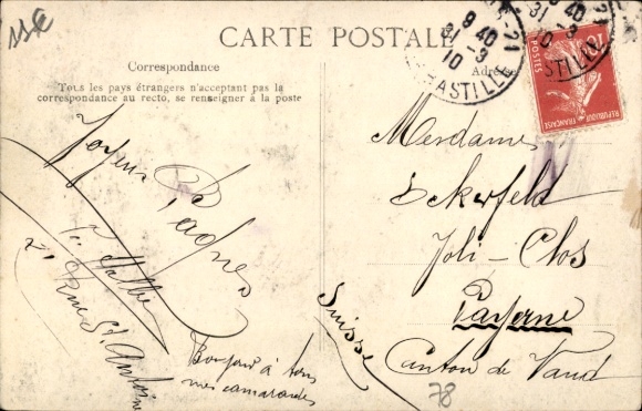Postcard Le Pecq Yvelines, Flooding of the Seine, Overview