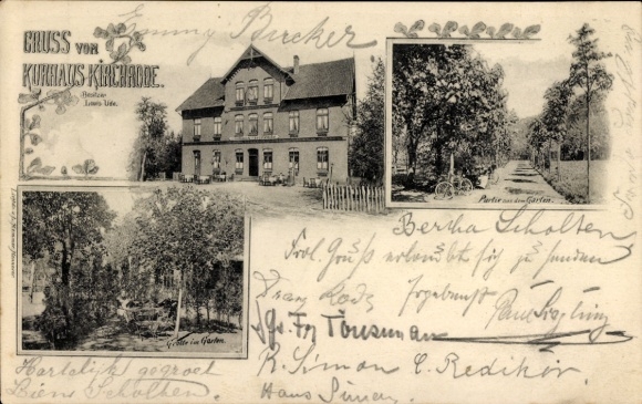 Postcard Kirchrode Hannover in Lower Saxony, Tiergarten, Kurhaus