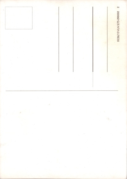 Postcard 20 years NVA 1976, GDR, tanks, soldiers in uniforms