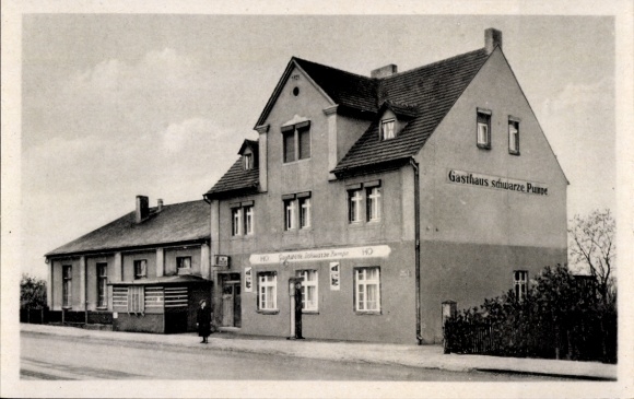 Ak Black Pump Spremberg in Lausitz, herberg