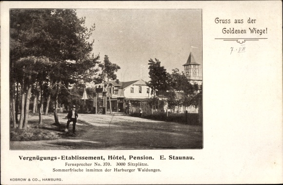 PC Hamburg Harburg, amusement establishment Golden Cradle, hotel, guesthouse