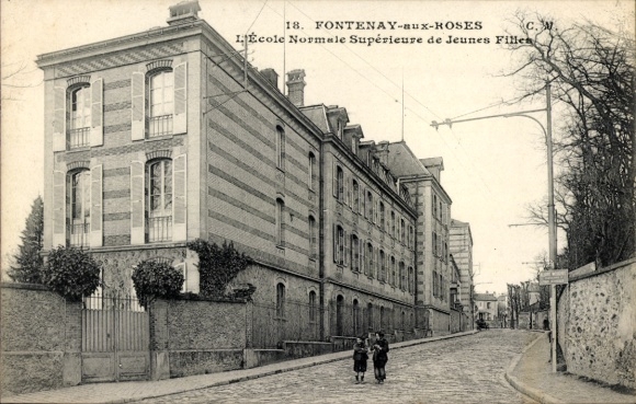 Postcard Fontenay aux Roses Hauts de Seine, Normal High School for Young Girls