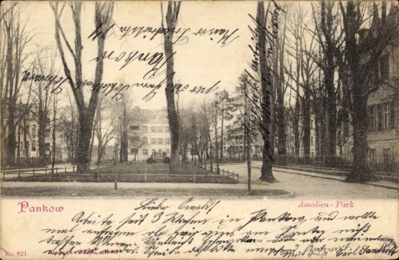 Ak Berlin Pankow, Amalien-Park