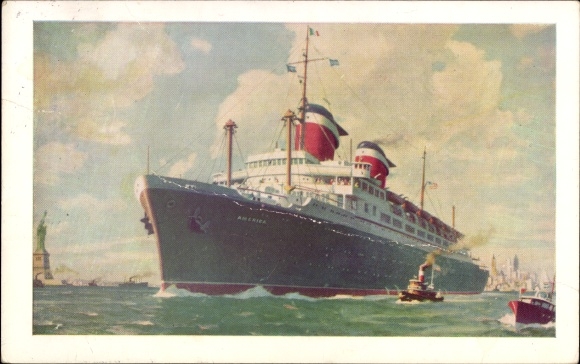 Ak Stoomschip SS America, USL