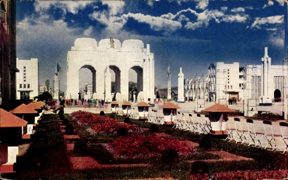 Postcard Antwerp Antwerp Flanders, International Exhibition 1930, main entrance